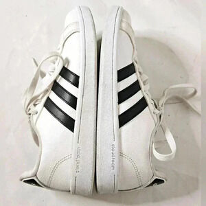 Adidas Ortholite Float  Cloudfoam Classic White Sneaker Black Stripe sz 7…